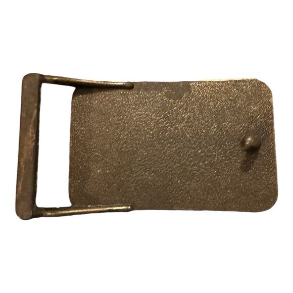 Vintage Red Shriners Hat Emblem Belt Buckle - Picture 4 of 4